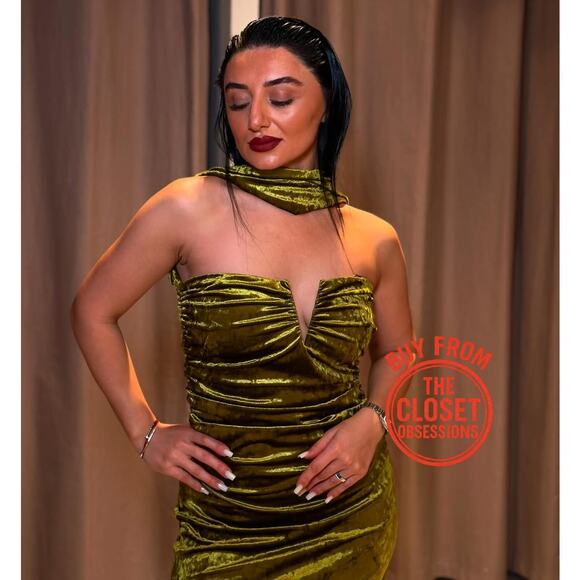 ZARA BLOGGER FAVE!!! Fitted Midi Dress NWT - Picture 12 of 16